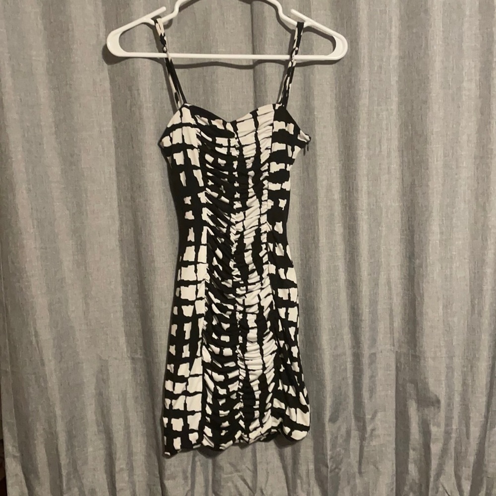 Black and White Dress